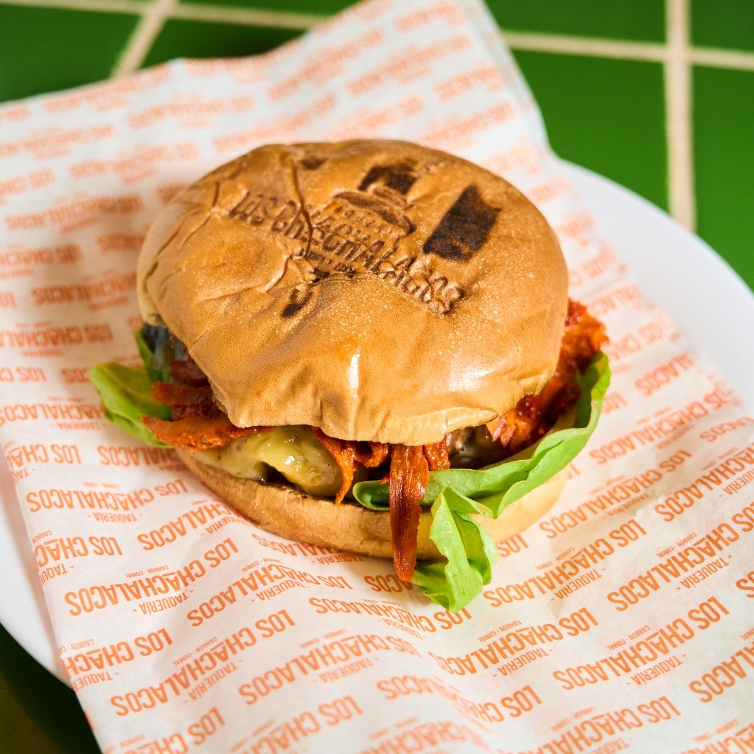 Hamburguesa de res en los chachalacos