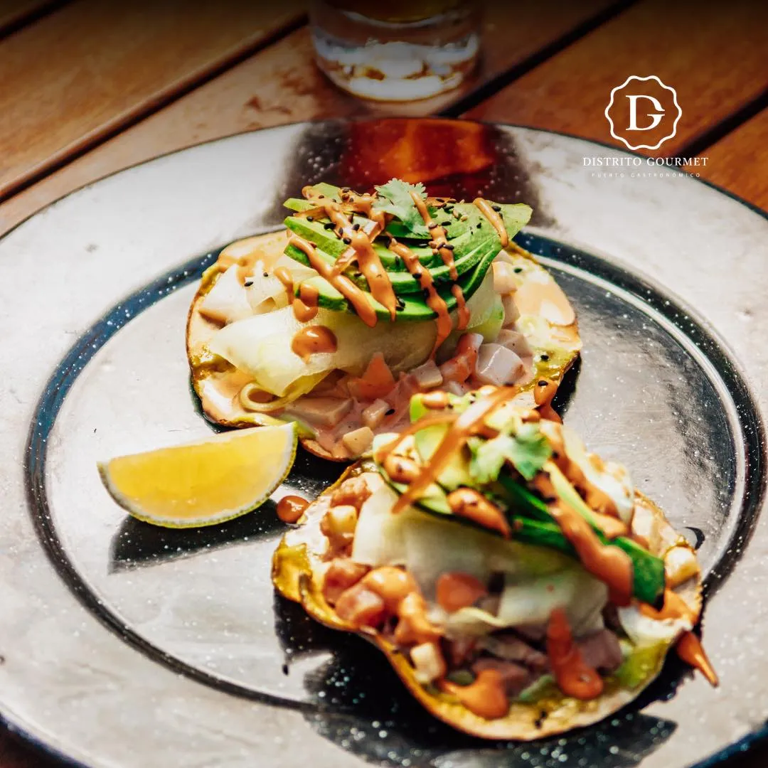 Tostadas de ceviche