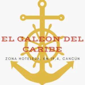 logotipo de el galeon del caribe las pescadillas en cancún