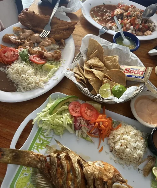 Pescados fritos
