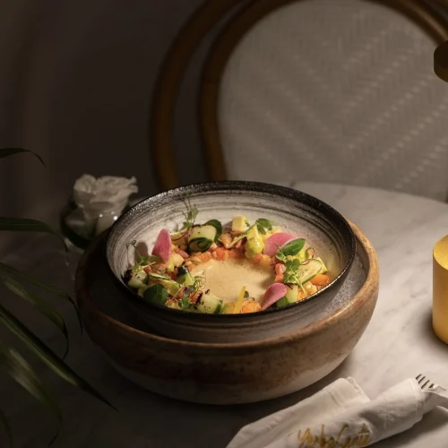 Menú del Restaurante Yerba Santa en Mérida