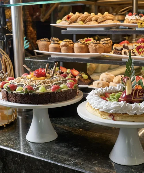 barra de postres en mr pampas puebla