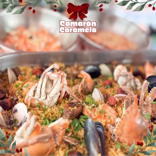 buffet de mariscos camaron caramelo cuernavaca