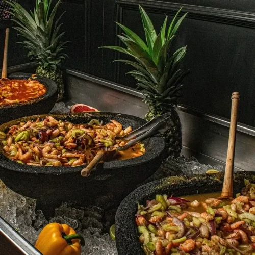 buffet de mariscos en cancun sophia mia