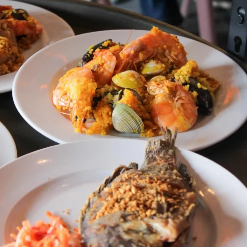 buffet de mariscos en puebla restaurante ojo de pez