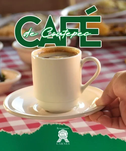 cafe caliente en el restaurante texin en coatepec