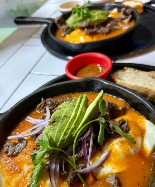 comida saludable mexicana en que huevos playa del carmen