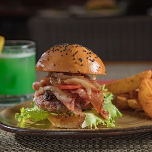 Hamburguesa de res