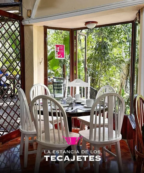 interior del restaurante la estancia de los tecajetes xalapa