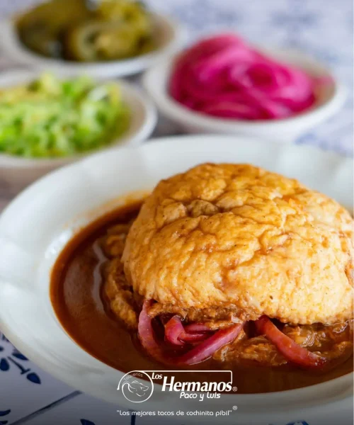 pambazo ahogado de cochinita pibil en xalapa