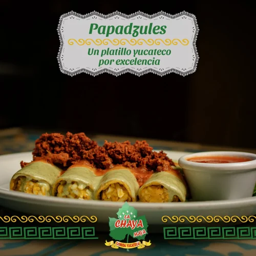 Papadzules yucatecos en mérida