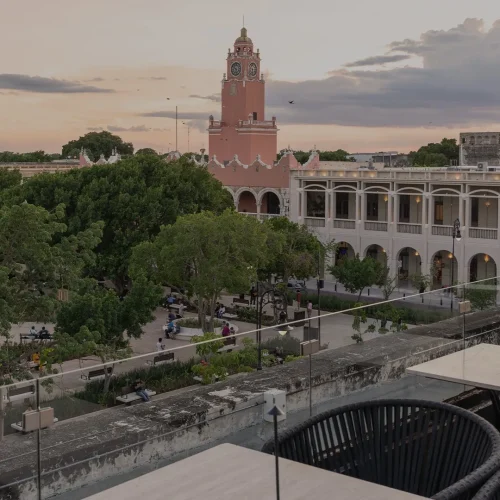 restaurantes con terrazas en el centro de mérida