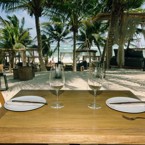 restaurante en la playa tulum