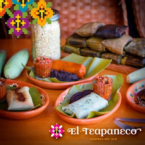 Comida y platillos del restaurante teapaneco en villahermosa
