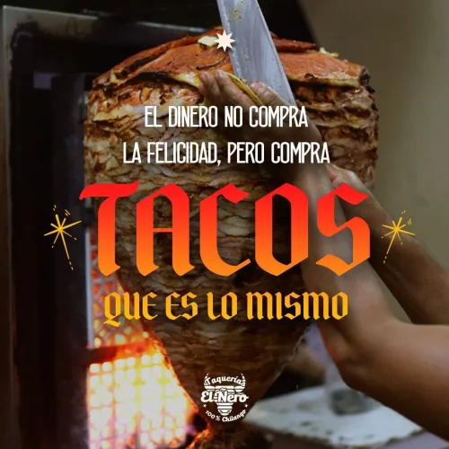 trompo de carne al pastor en playa del carmen el ñero