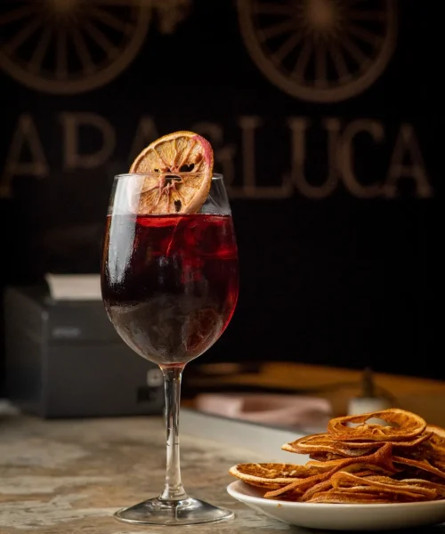Vino tinto en lara&luca